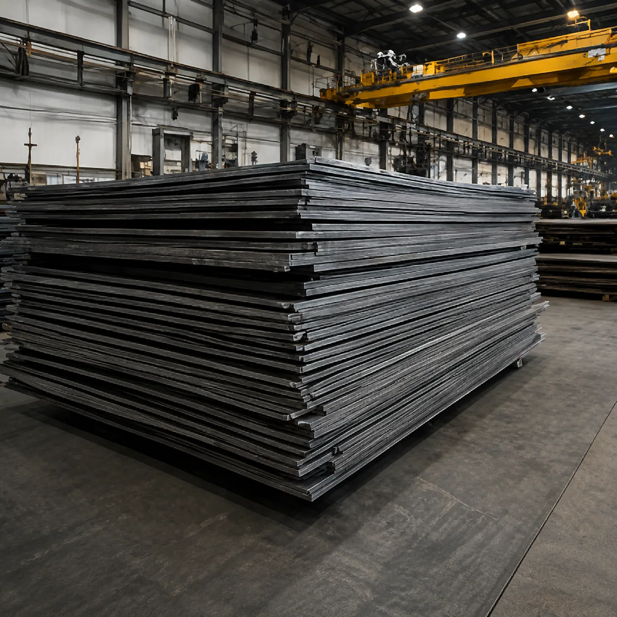 Prepared steel sheets