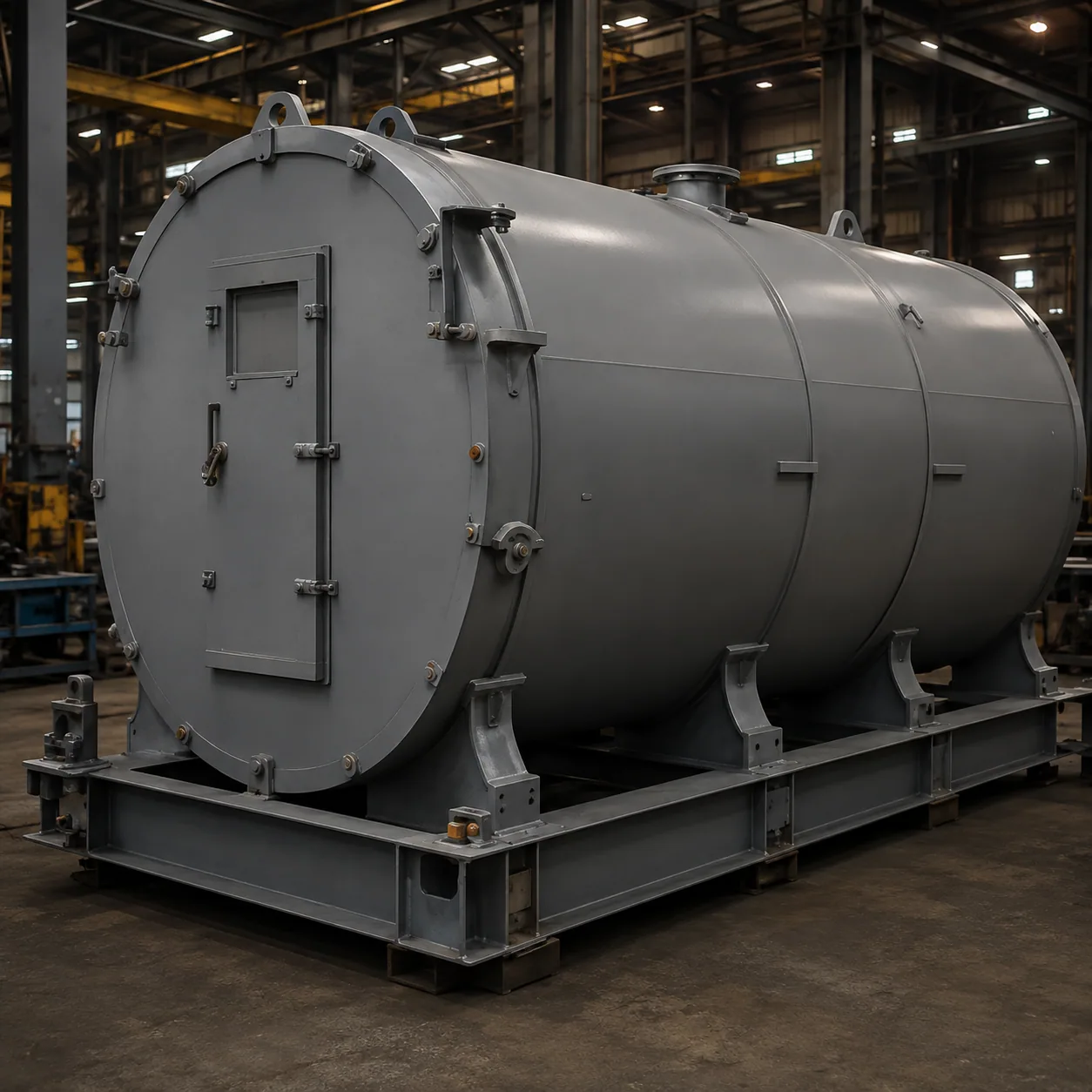 Receiving tank for drilling