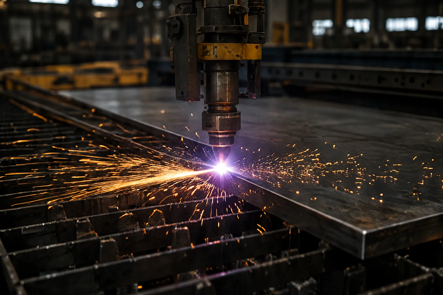 Plasma sheet cutting machine