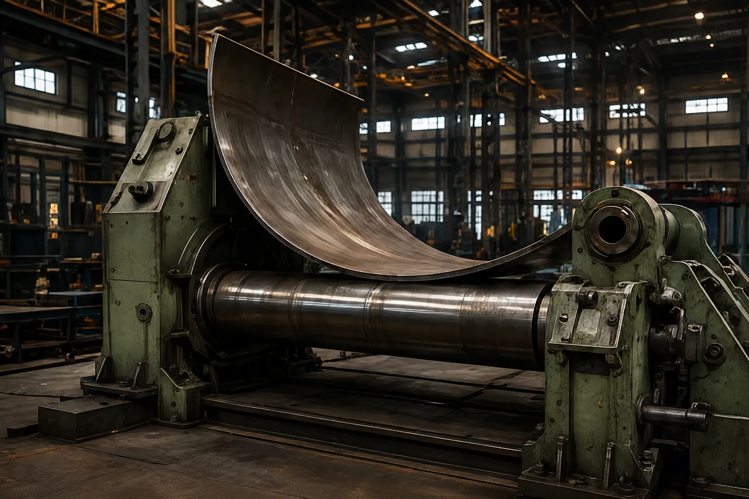 Sheet rolling machine