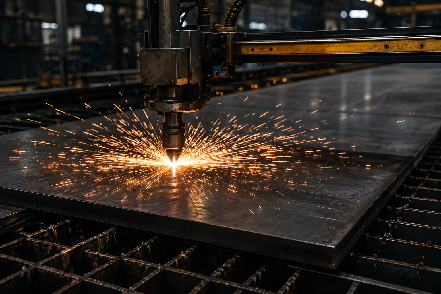 Laser metal cutting