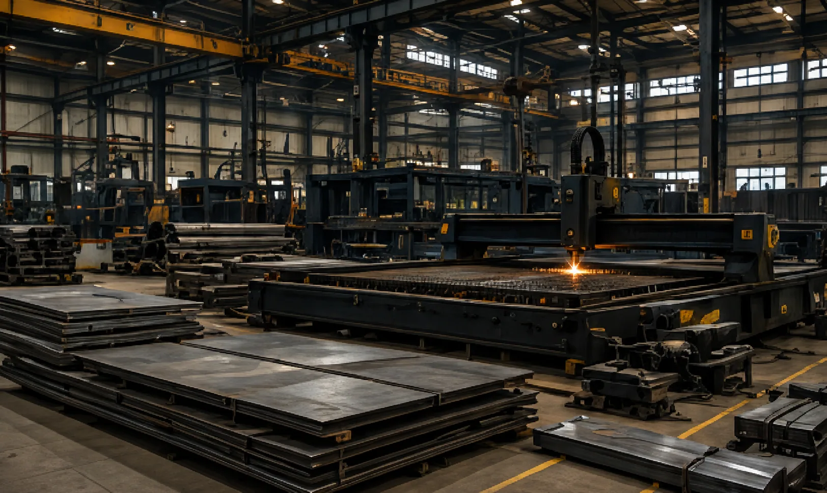 Material preparation and cutting workshop