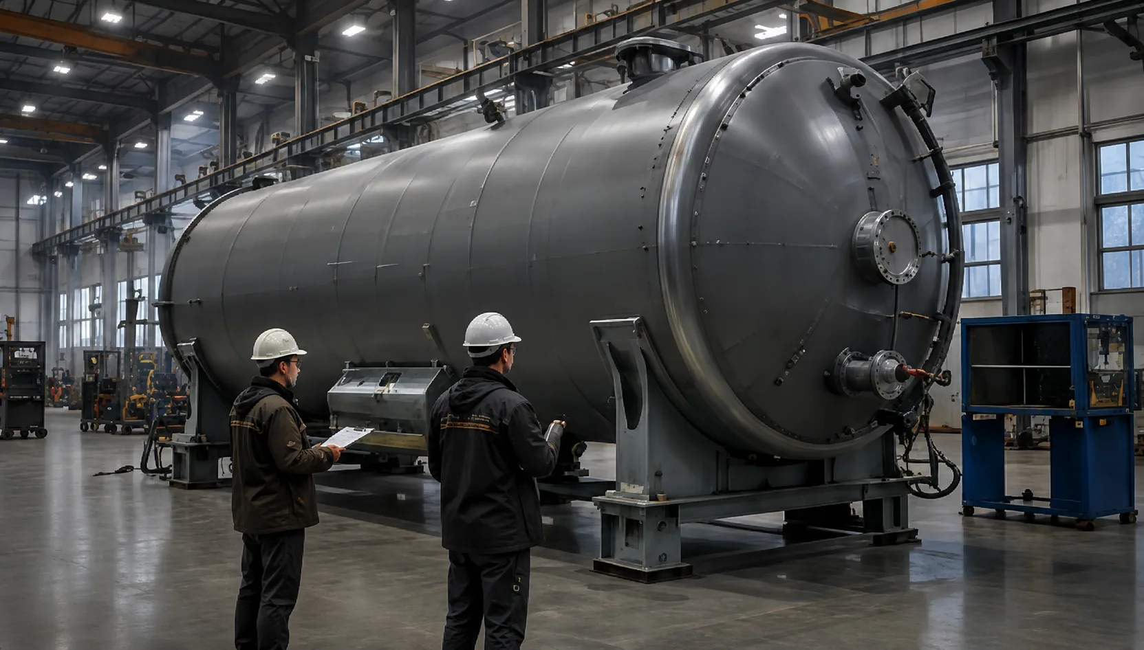 Final assembly and inspection workshop