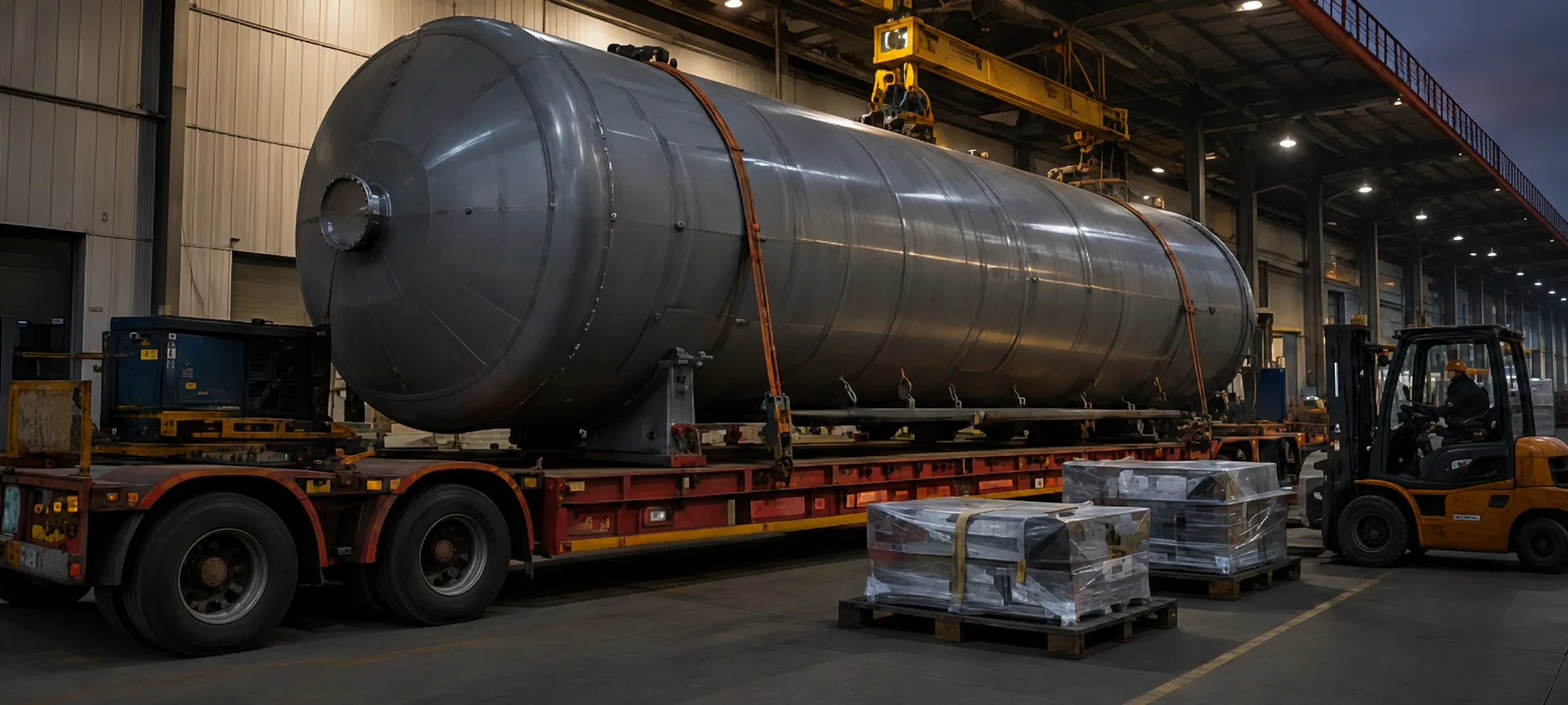 Packaging and dispatch zone