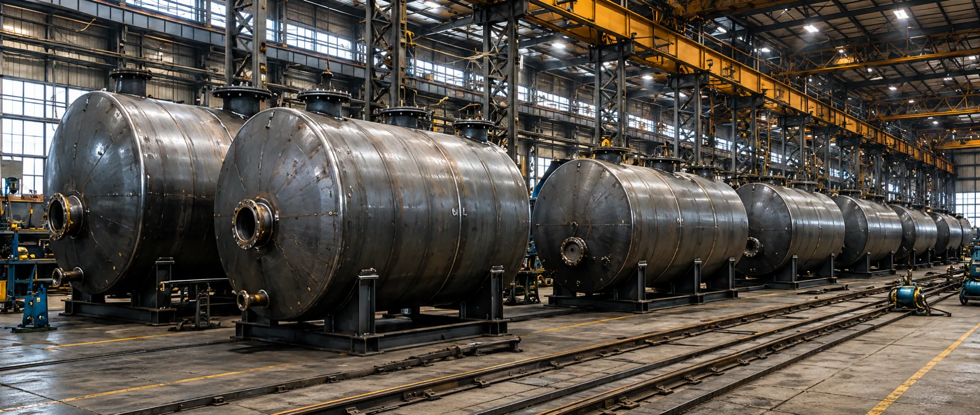 Unterirdische Öllagertanks mit 50 Kubikmetern